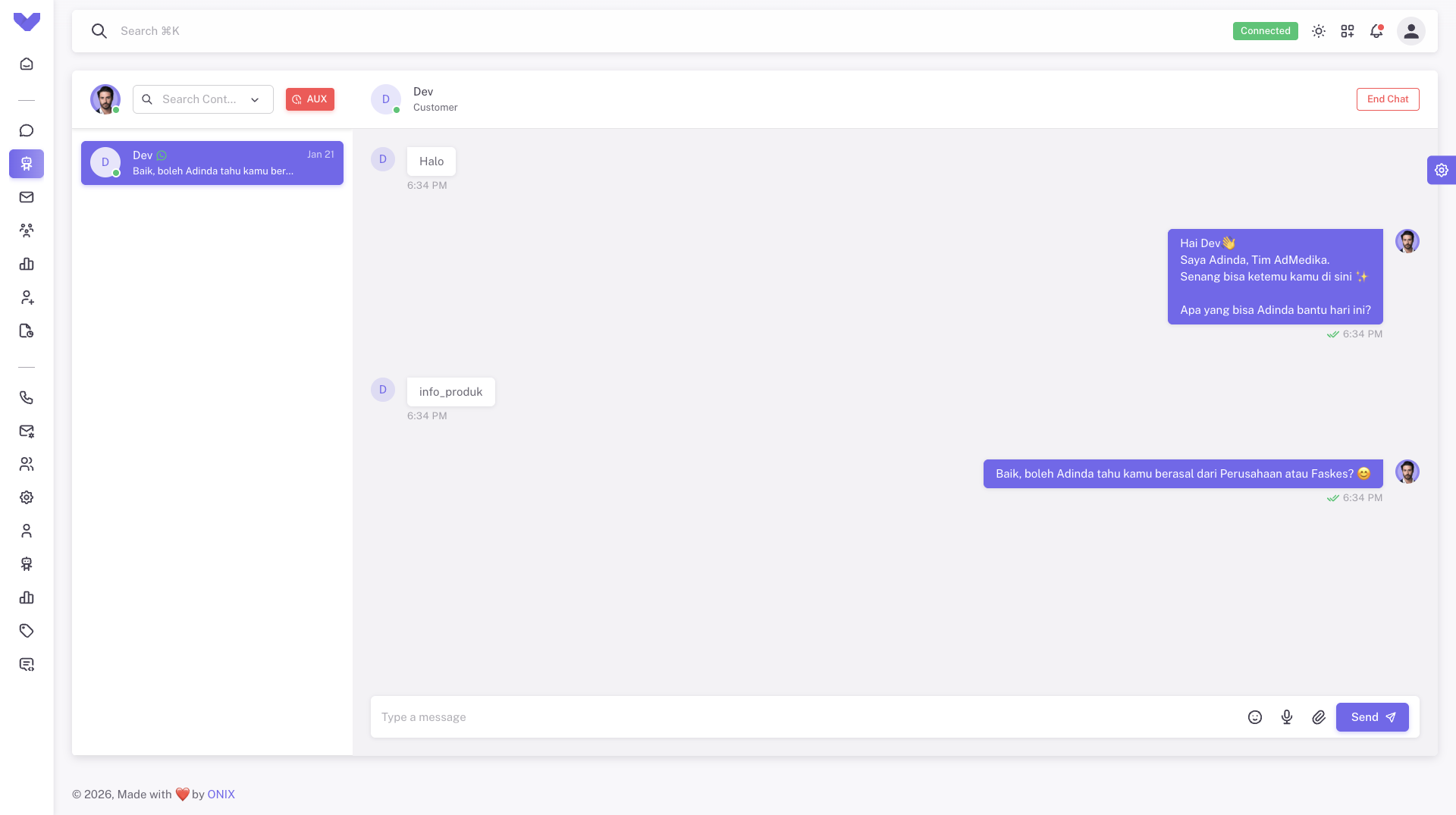 Panel chat Omni5